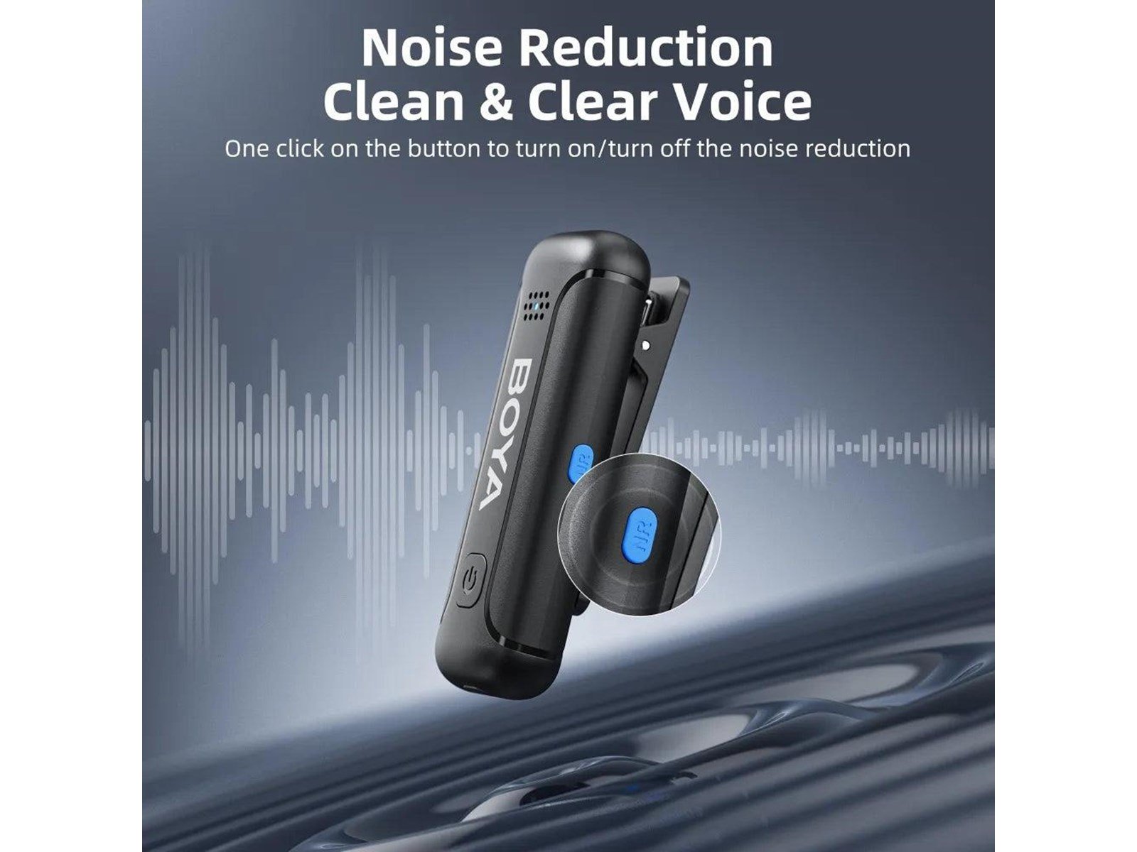 BOYA Wireless 2.4GHz Microphone x2 BY-WM3T-M2 3.5mm TRS BOYA Wireless 2.4GHz Microphone x2 BY-WM3T-M2 3.5mm TRS